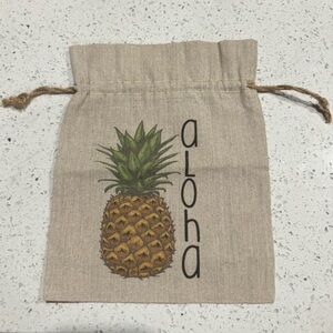 New Aloha Pineapple Canvas Bag